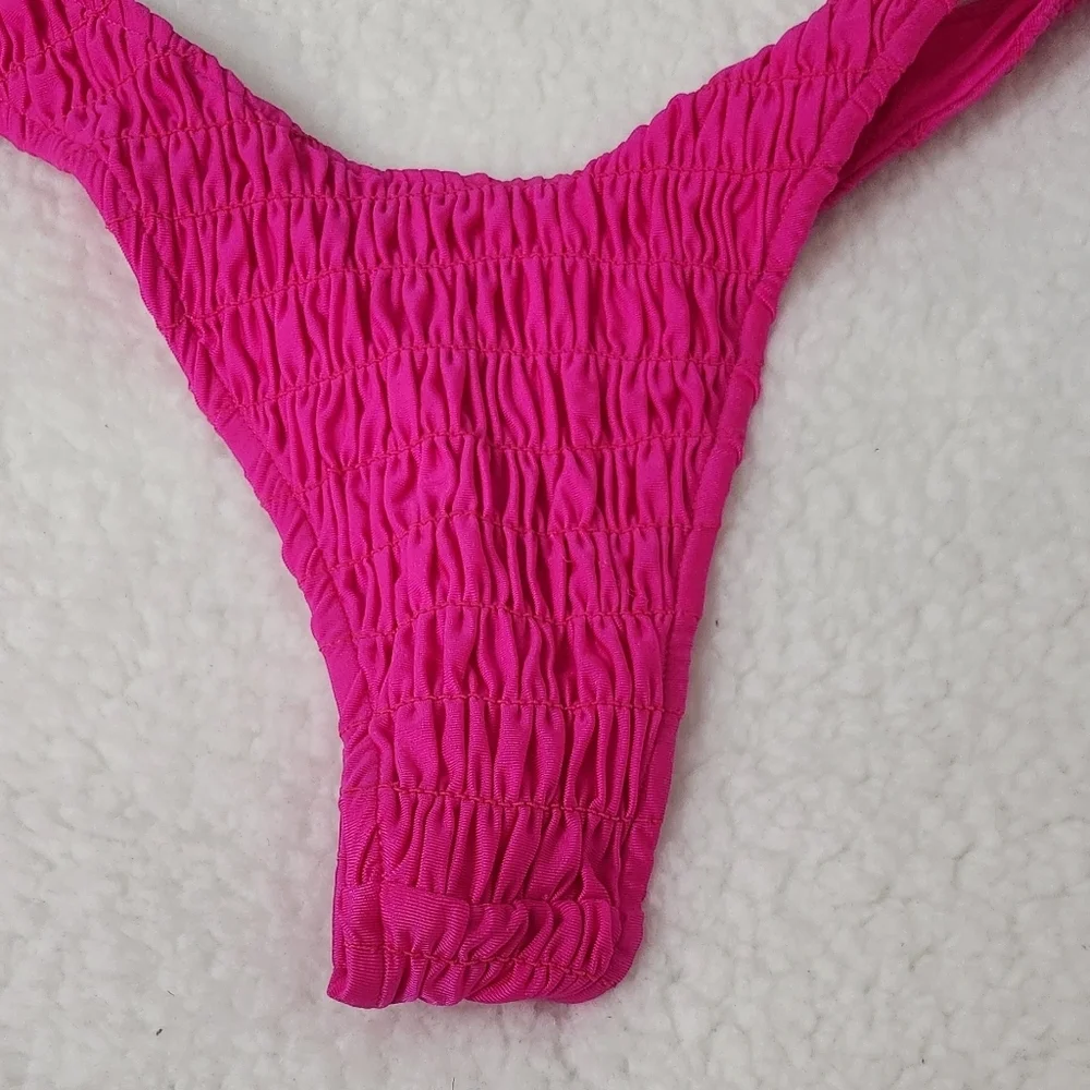 New!Frankie's Bikinis Full Moon‎ Micro Shine Bikini Bottom